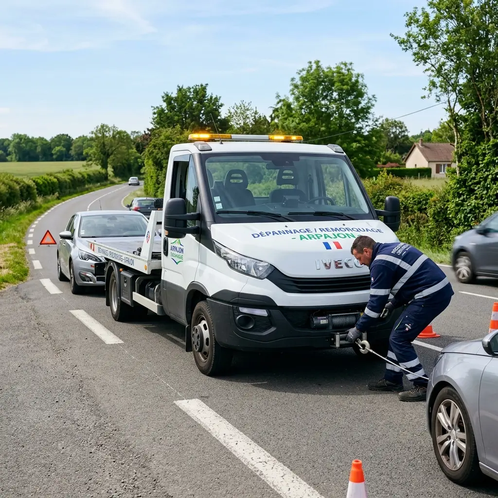 Les gestes essentiels en cas de panne à Arpajon