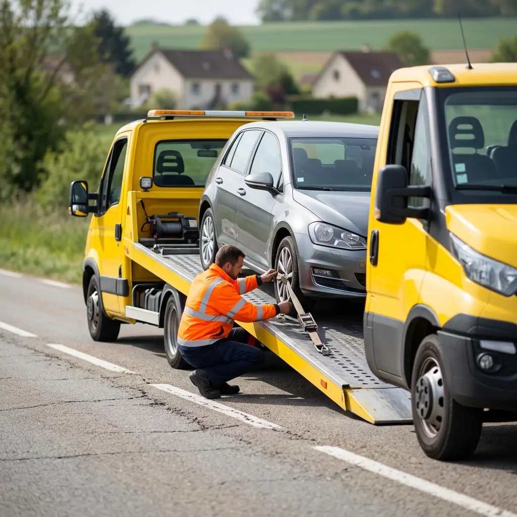 Pourquoi nous choisir pour votre remorquage voiture à Norville