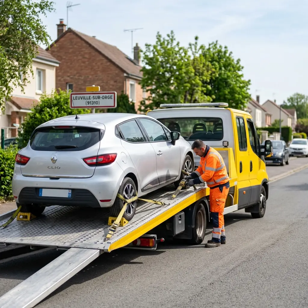 Comment se déroule l'intervention à Leuville-sur-Orge ?