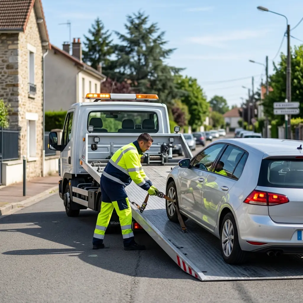 Précautions lors d'une panne à Wissous