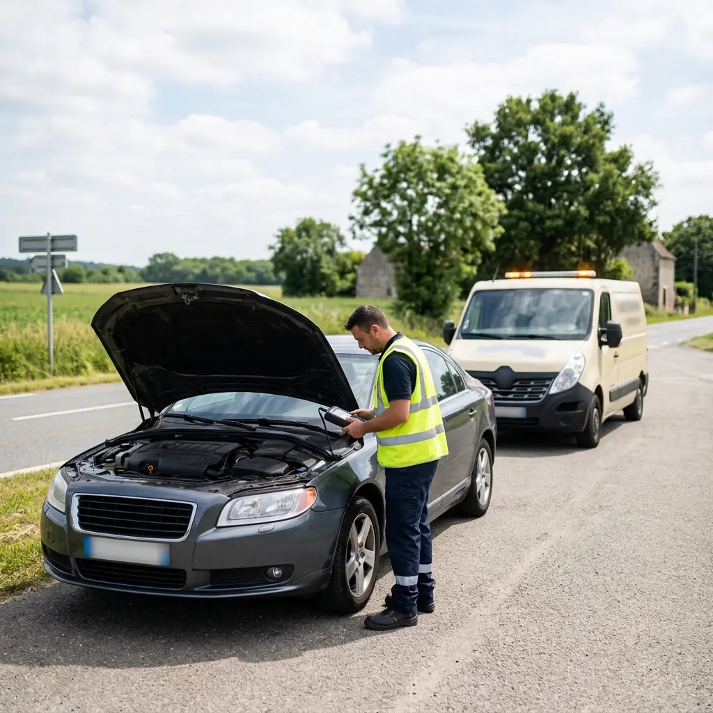 Une expertise technique sur place