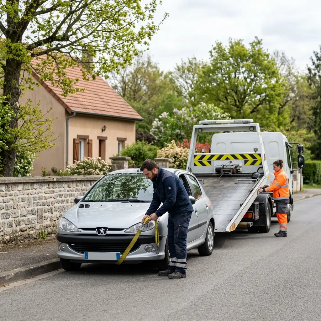 Précautions lors d'une panne automobile