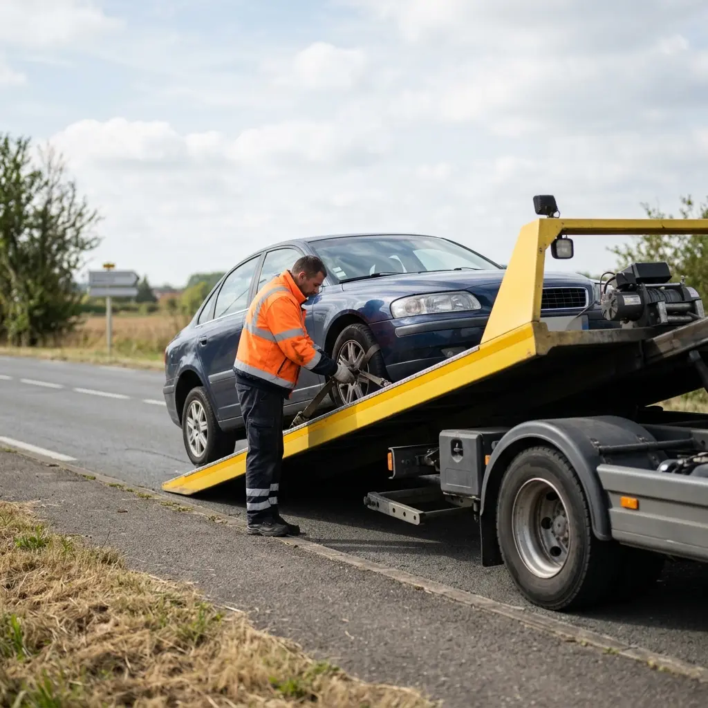 Précautions lors d'une panne auto