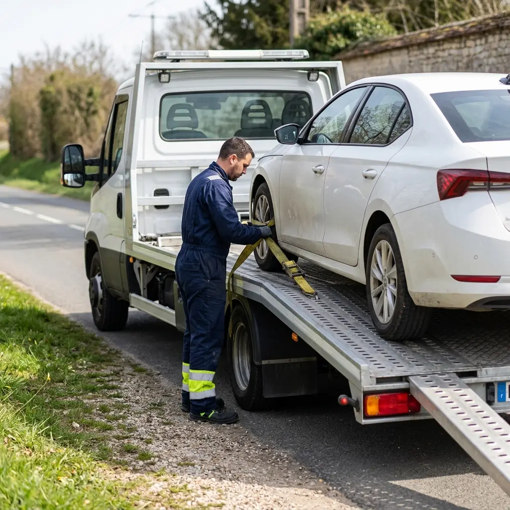 Comment réagir en attendant l'arrivée de la dépanneuse ?