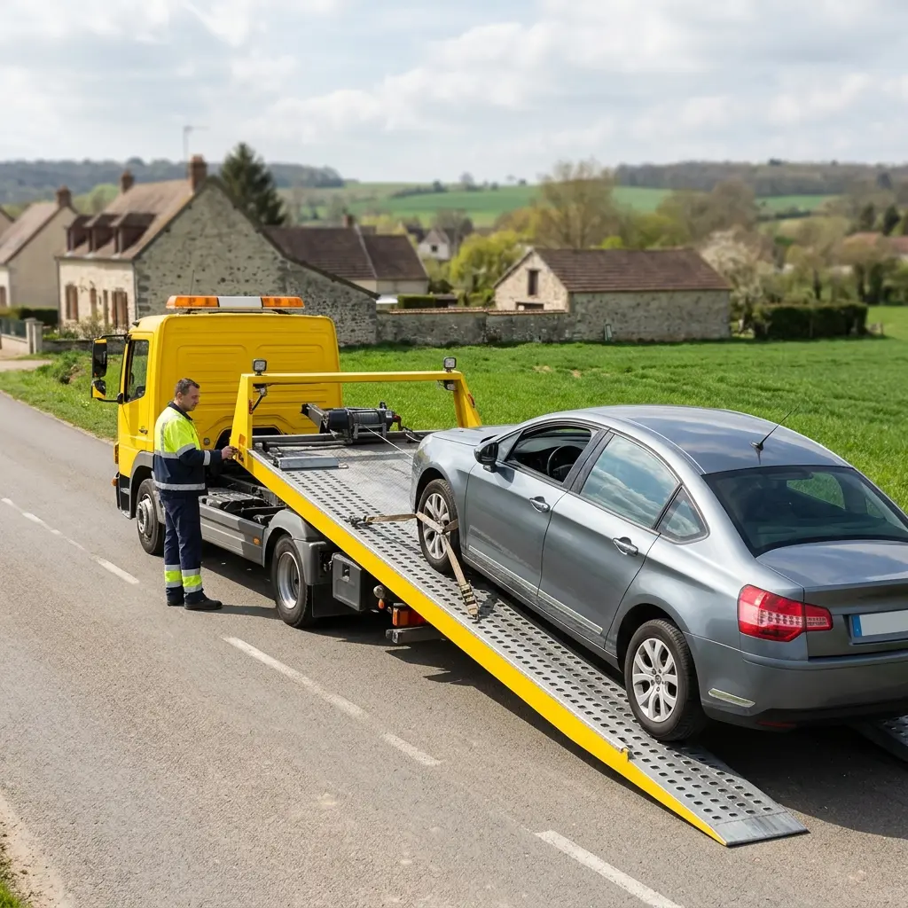 Comment se déroule le remorquage voiture à Maisse ?