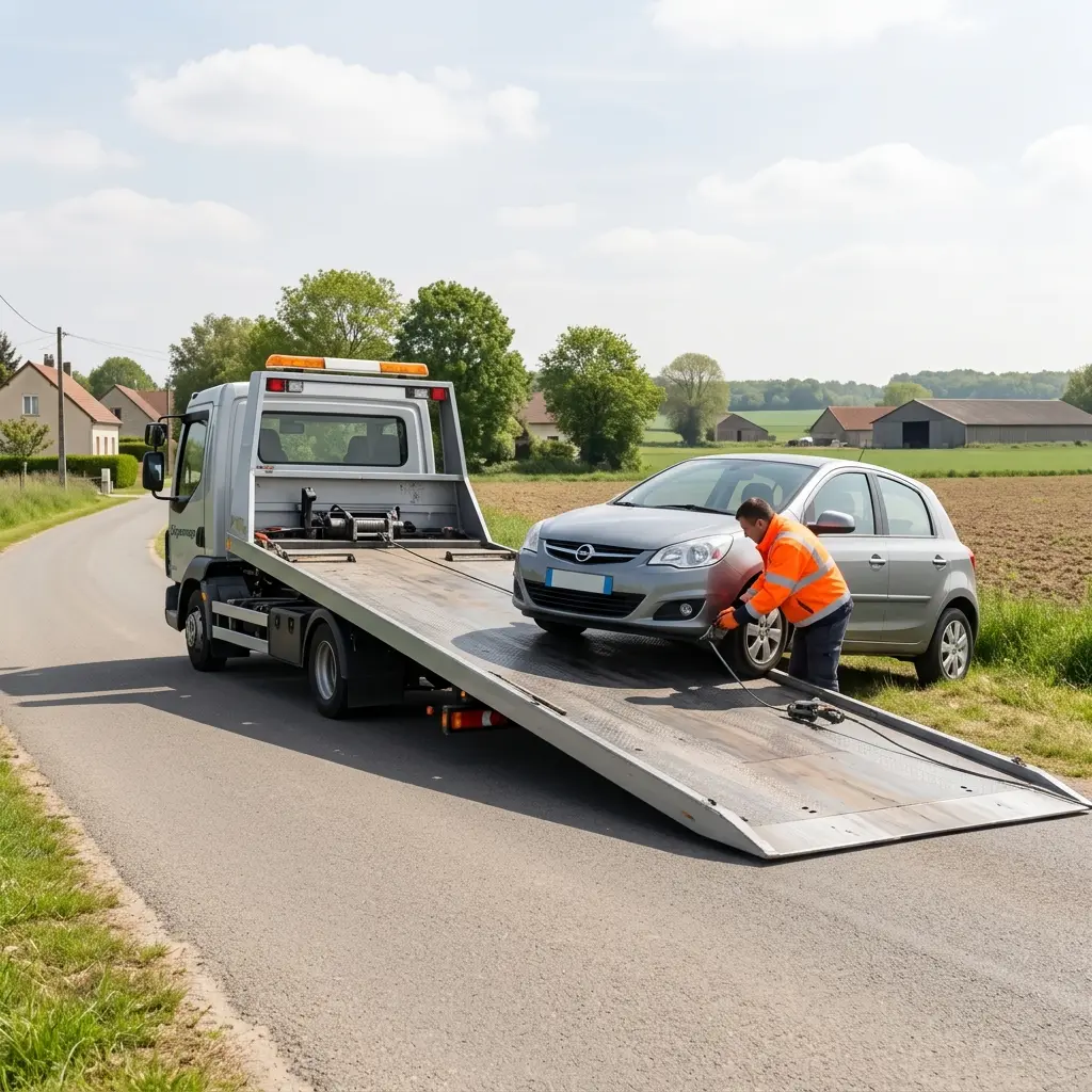 Remorquage voiture Saint-Vrain (91770)