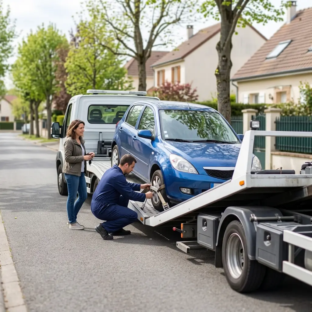 Comment se déroule le remorquage voiture à Antony ?