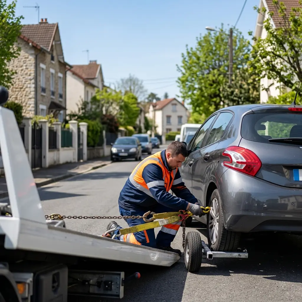 Comment se déroule le remorquage voiture à Meudon ?