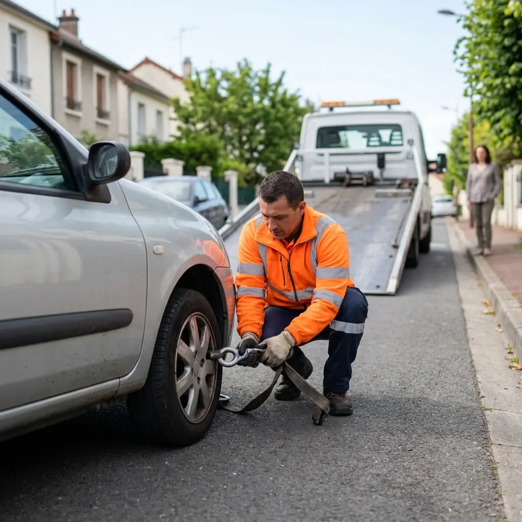 Comment se déroule le remorquage voiture à Bagneux ?