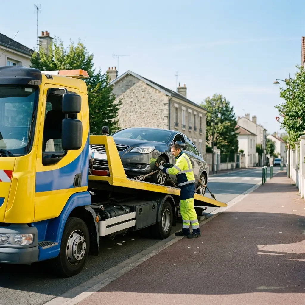 Comment se déroule le remorquage voiture à Châtenay-Malabry ?