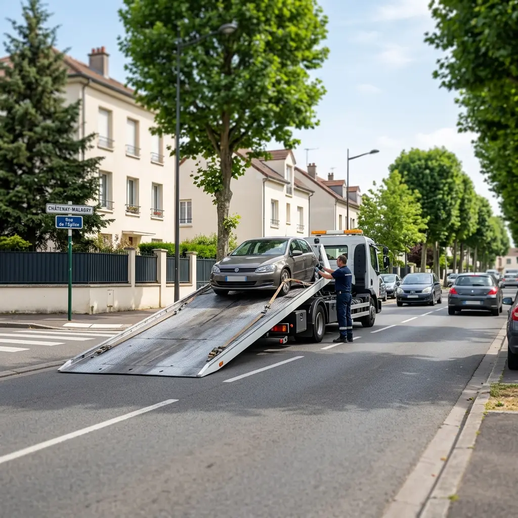 Remorquage voiture Châtenay-Malabry (92290)