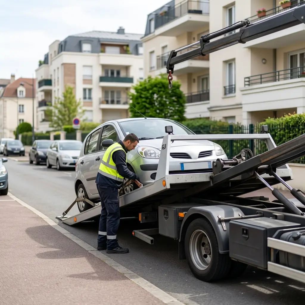 Comment se déroule le remorquage au Plessis-Robinson ?