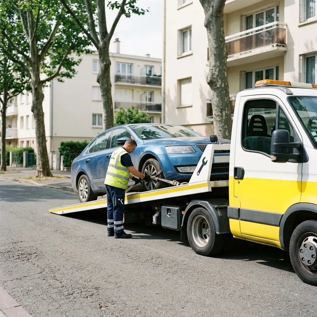 Remorquage voiture Villeneuve-la-Garenne (92390)