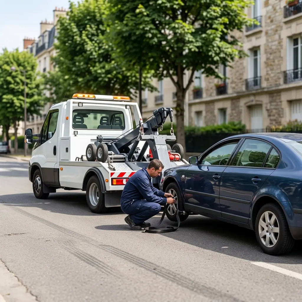 Comment réagir correctement en attendant le remorquage à Ville-d'Avray