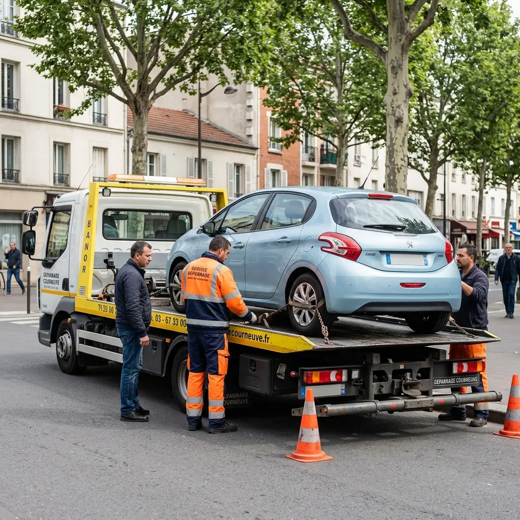 Comment se déroule l'intervention à la Courneuve ?