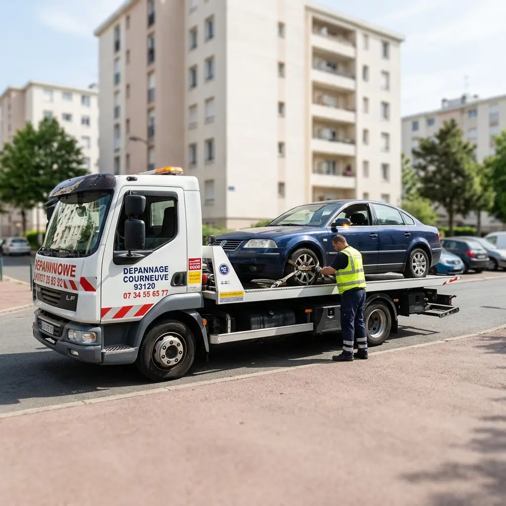 Remorquage voiture Courneuve (93120)