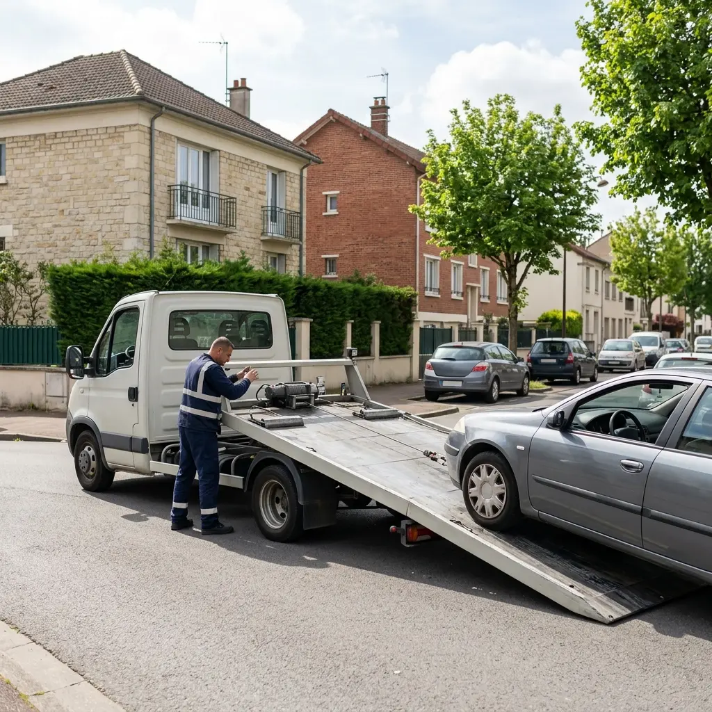 Remorquage voiture Le Blanc-Mesnil (93150)