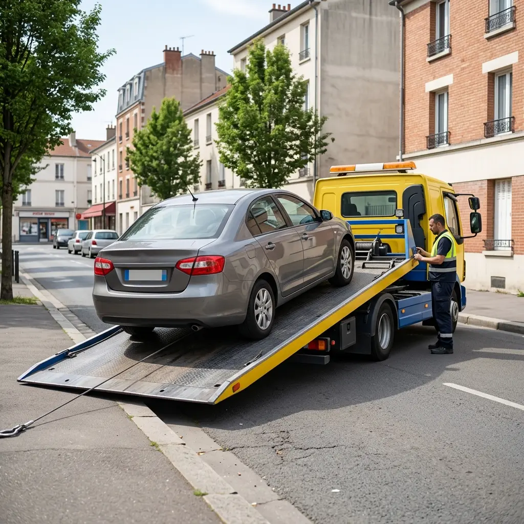 Besoin d'un remorquage rapide à Romainville ?
