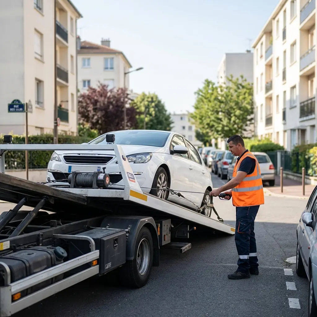 Besoin d'un remorquage rapide aux Lilas ?