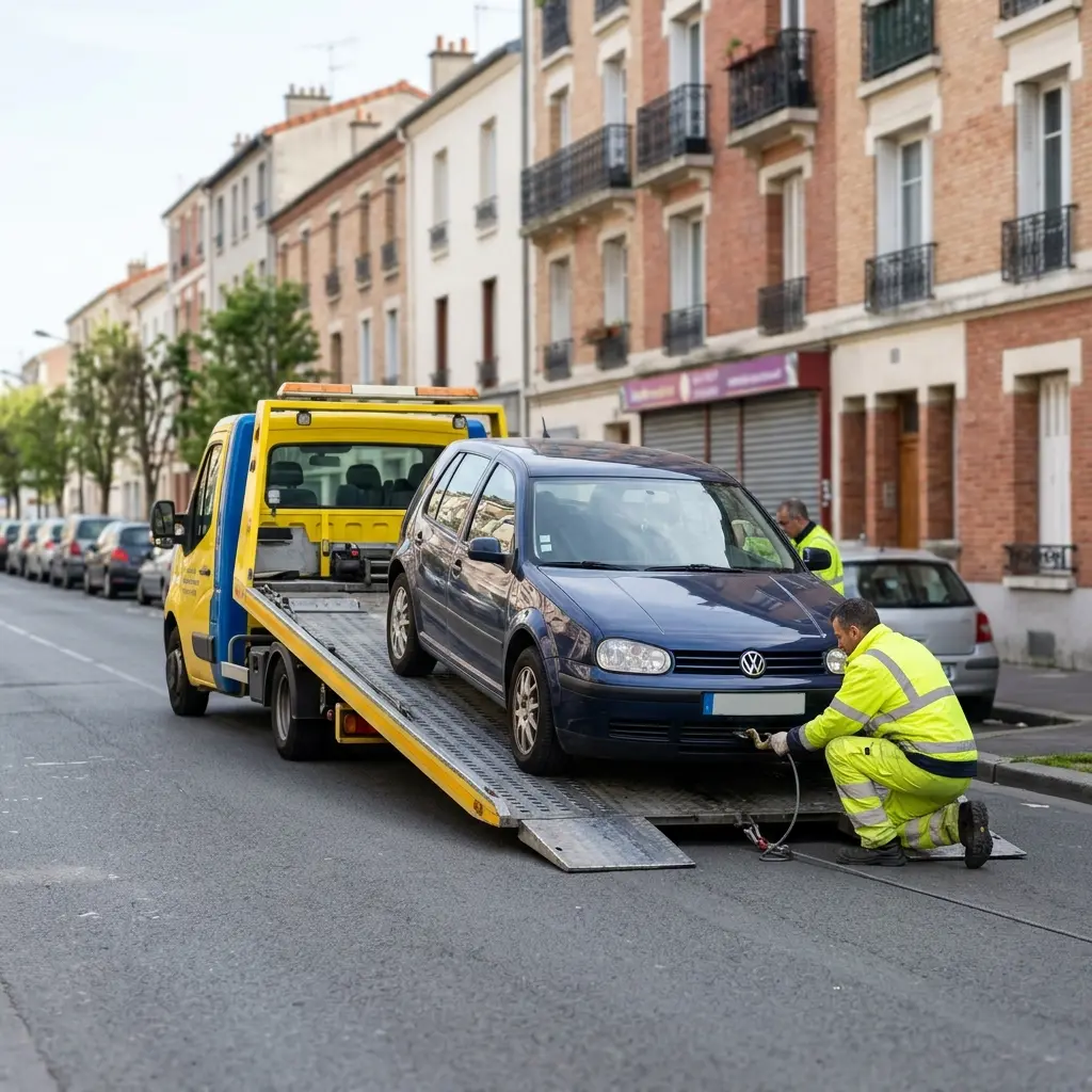 Remorquage voiture Aubervilliers (93300)
