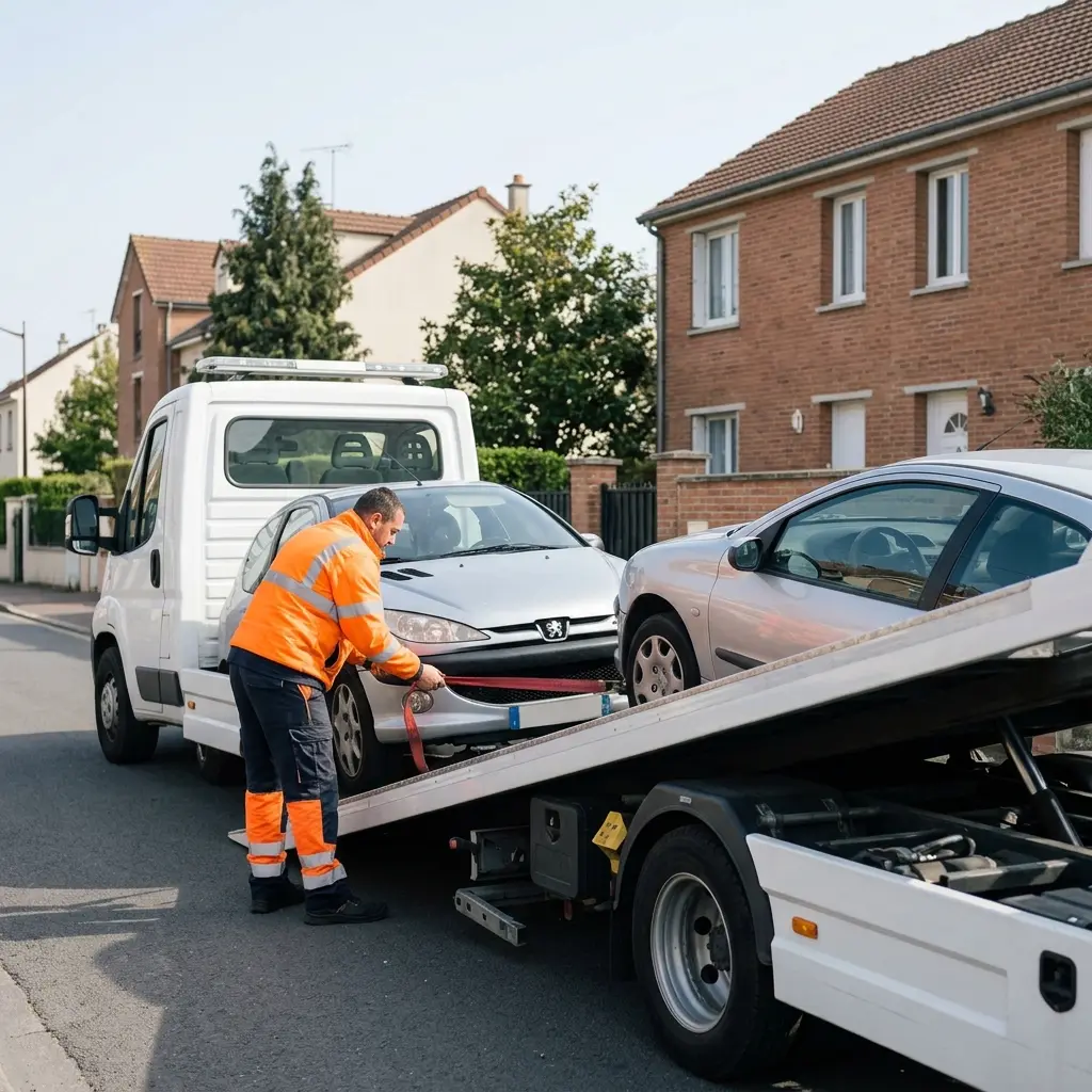 Remorquage voiture Le Bourget (93350)