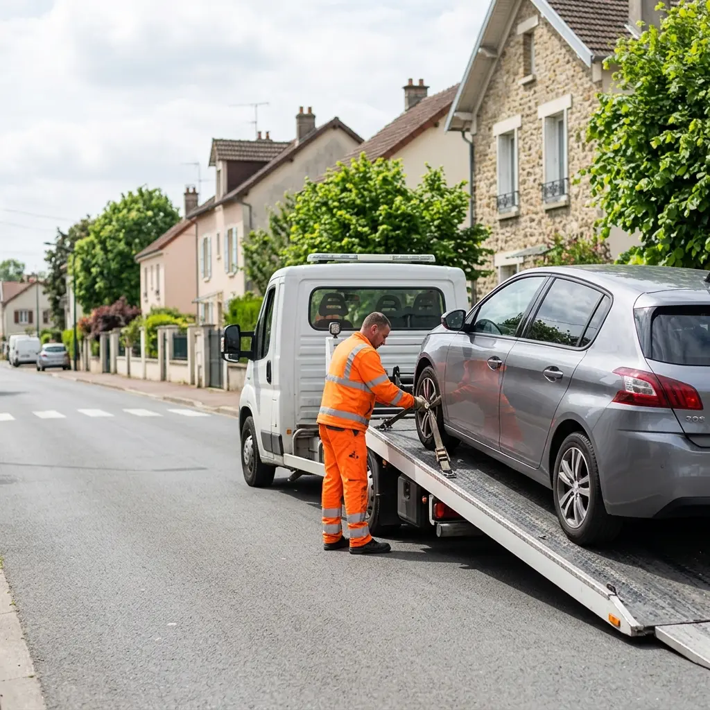 Remorquage voiture Coubron (93470)