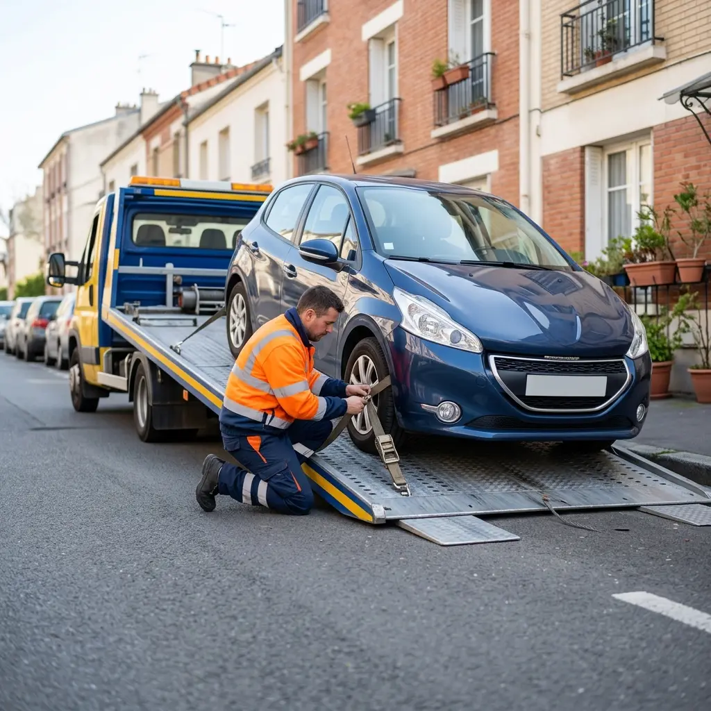 Une prise en charge technique et sécurisée sur place