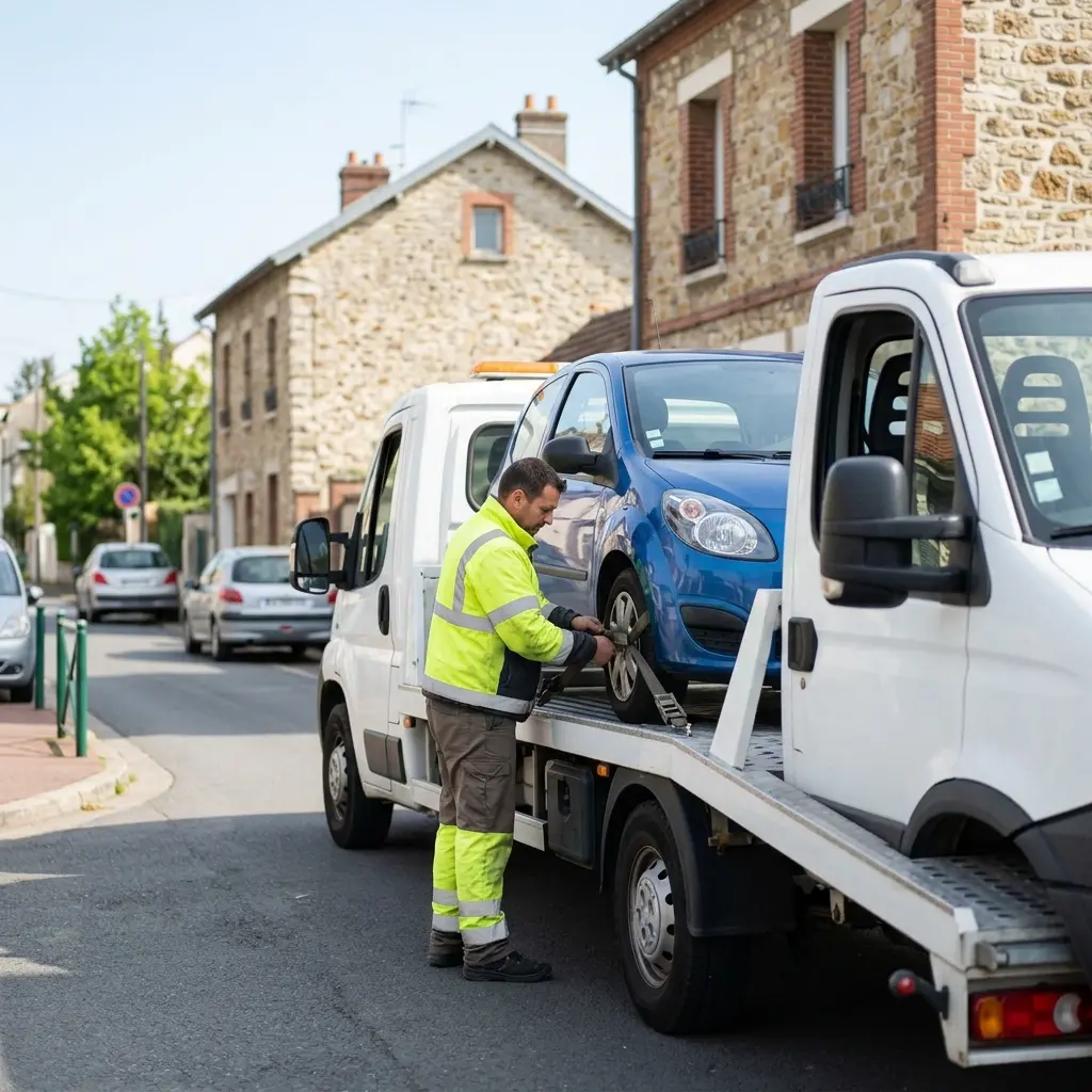 Les gestes essentiels en attendant le remorquage à Sannois