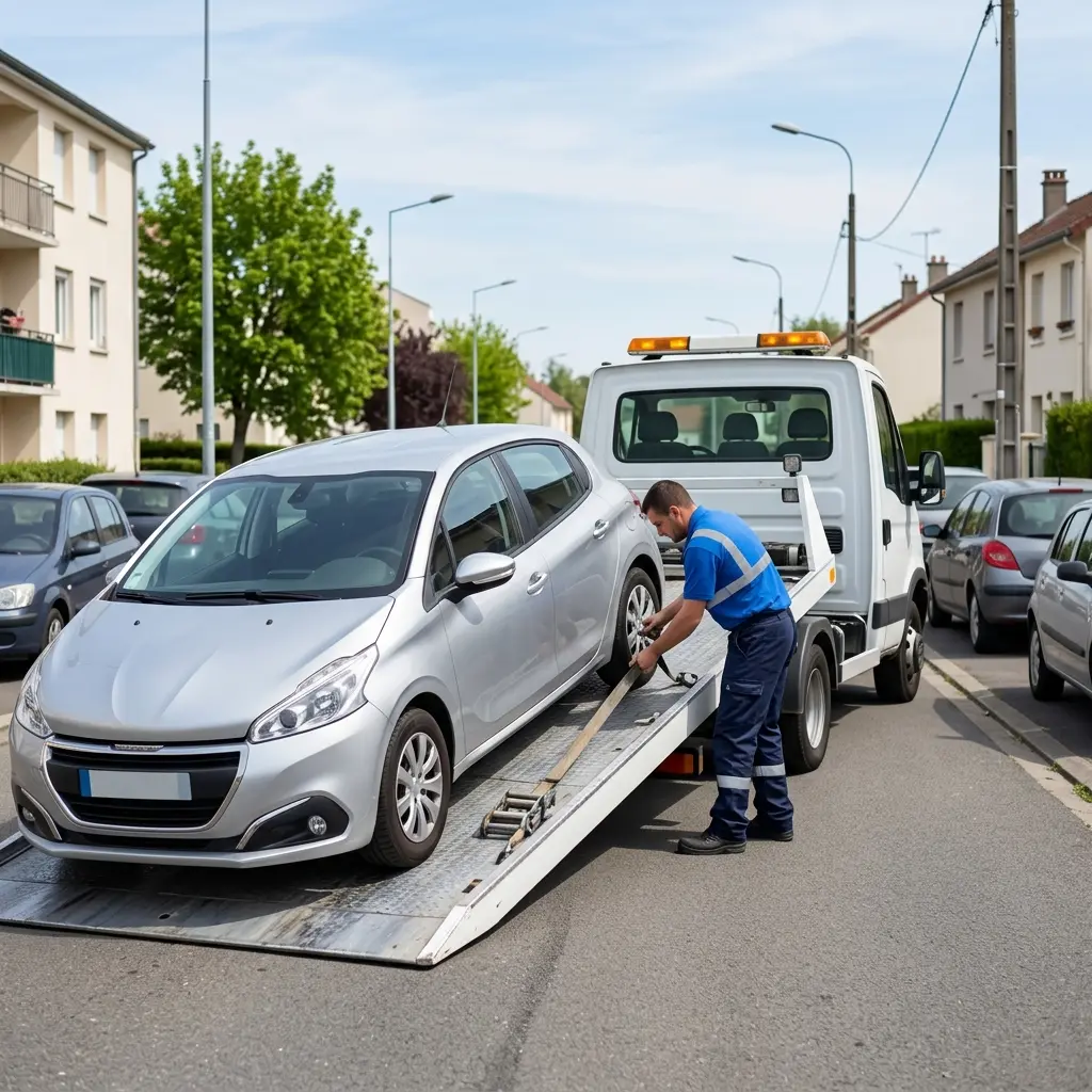 Comment se déroule le remorquage à Sarcelles ?