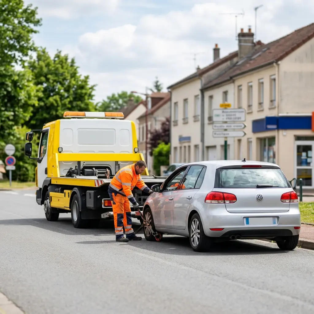Comment se déroule le remorquage à Beaumont-sur-Oise ?