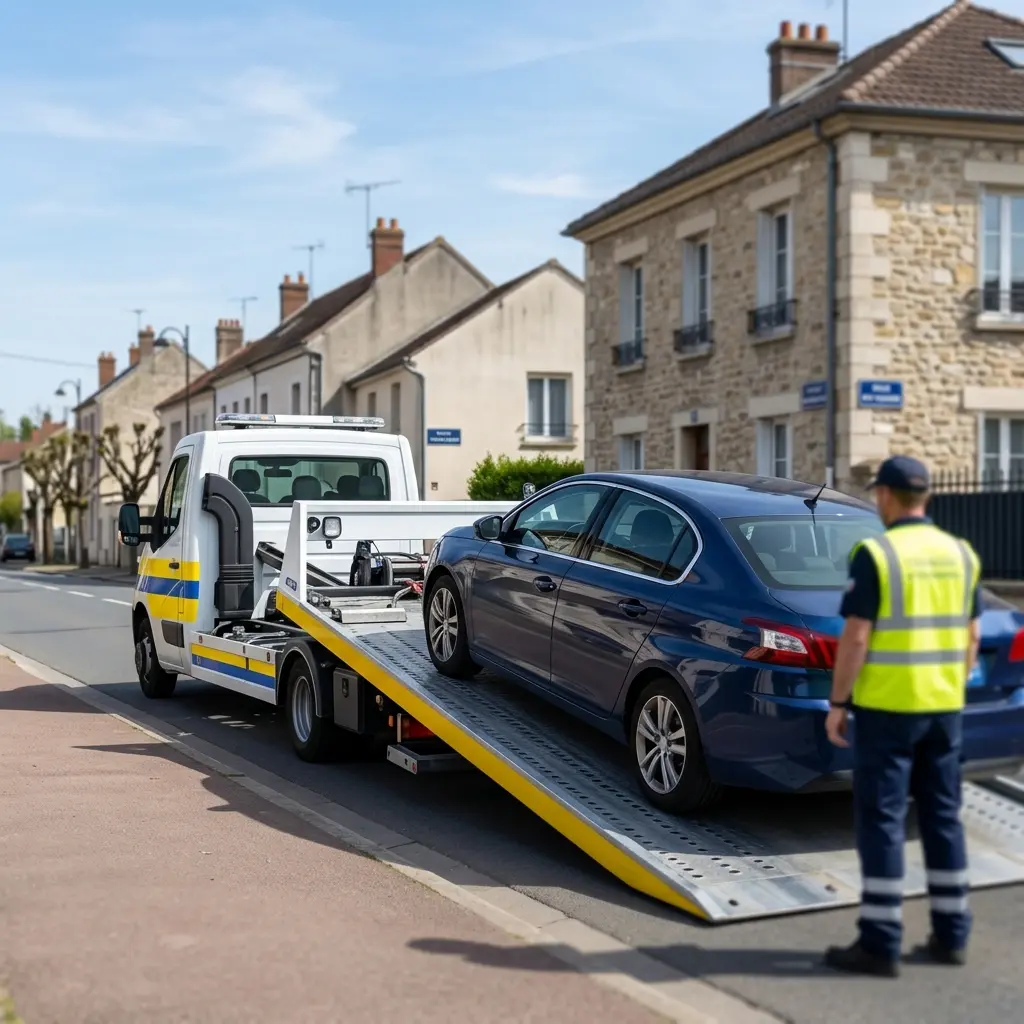 Remorquage voiture Beaumont-sur-Oise (95260)