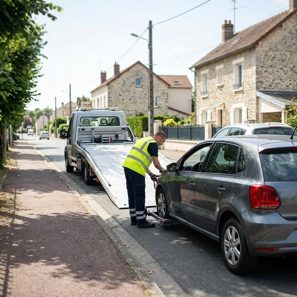 Les gestes essentiels lors d'une panne à Luzarches