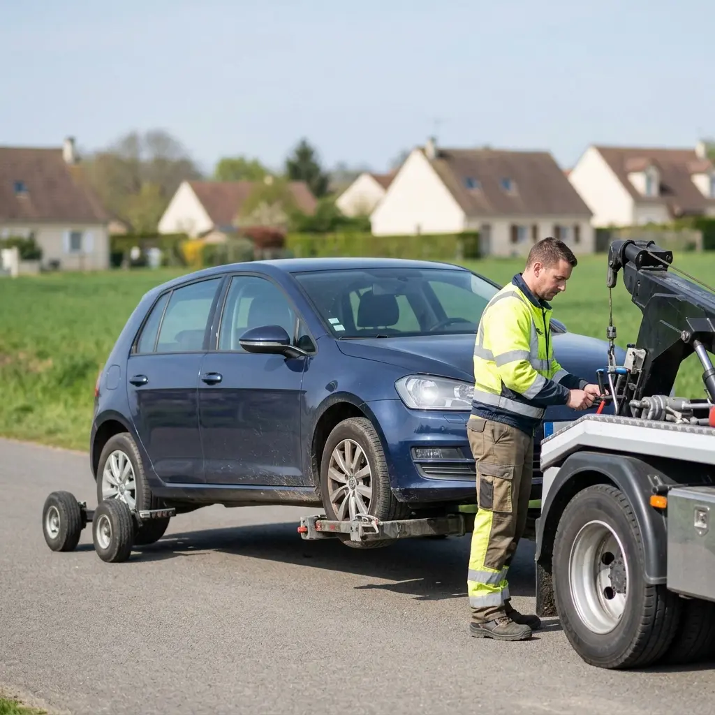 Comment réagir correctement avant l'arrivée de la dépanneuse