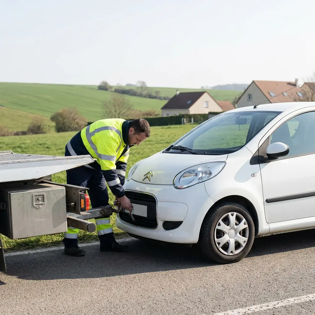 Comment se déroule le remorquage à Bernes-sur-Oise ?