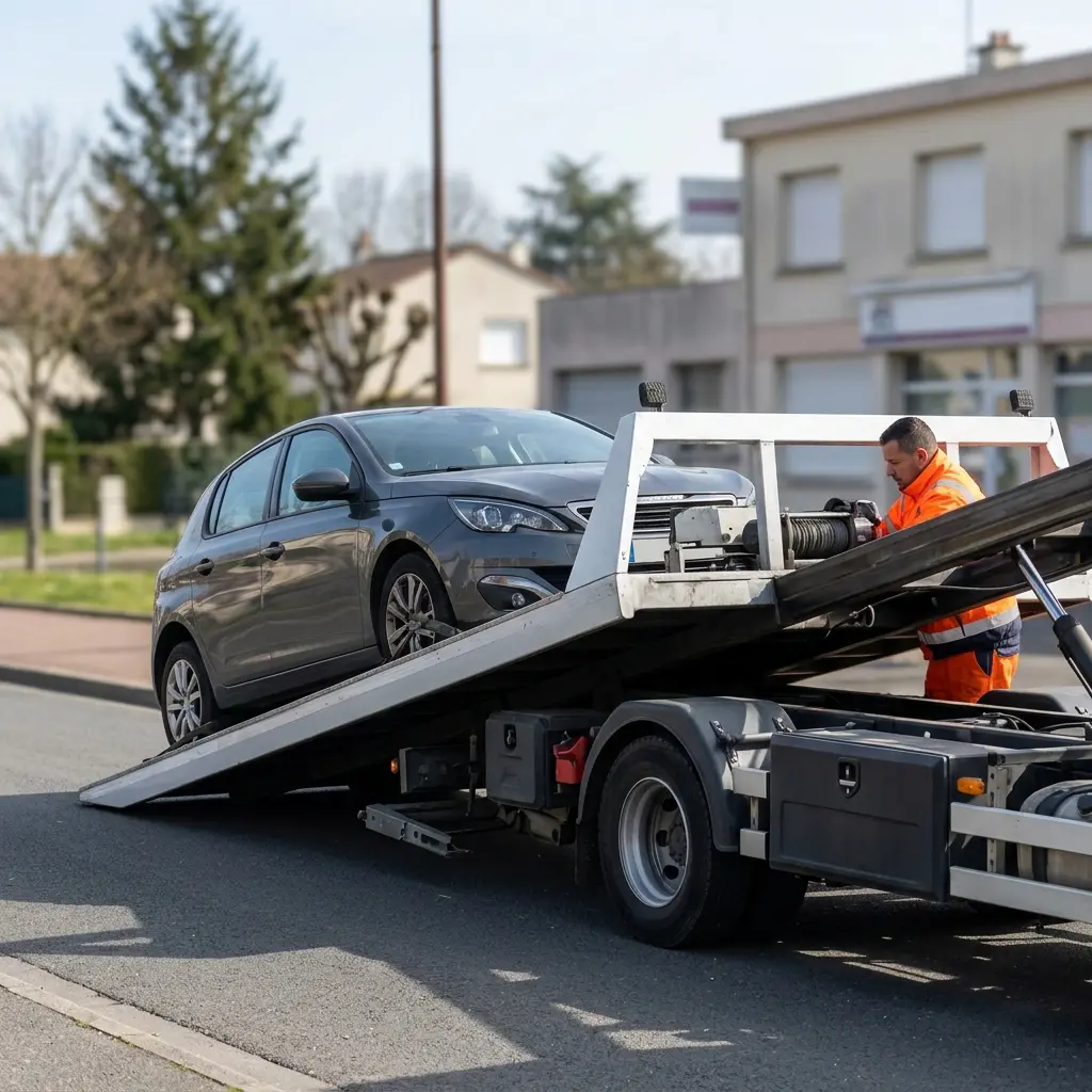 Comment réagir correctement en attendant votre dépanneuse à Persan