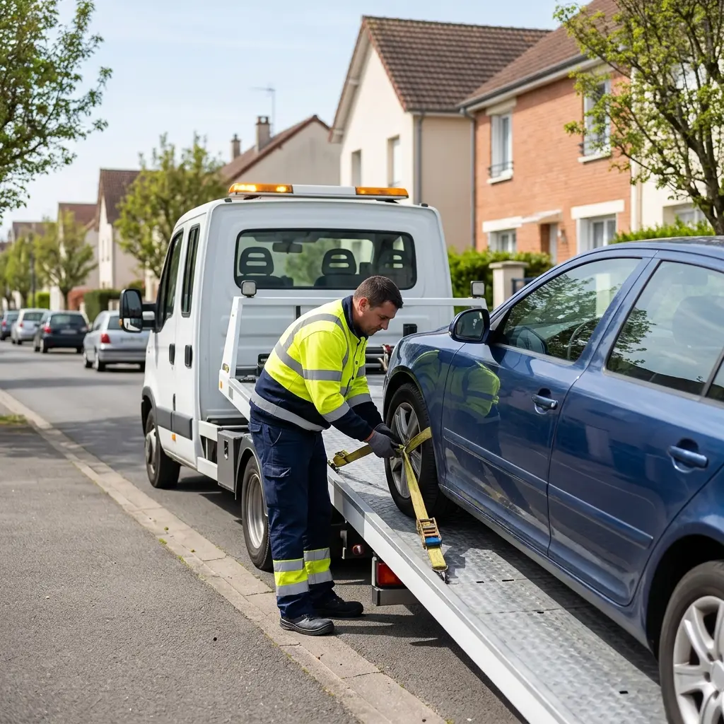 Comment se déroule le remorquage voiture à Arnouville ?