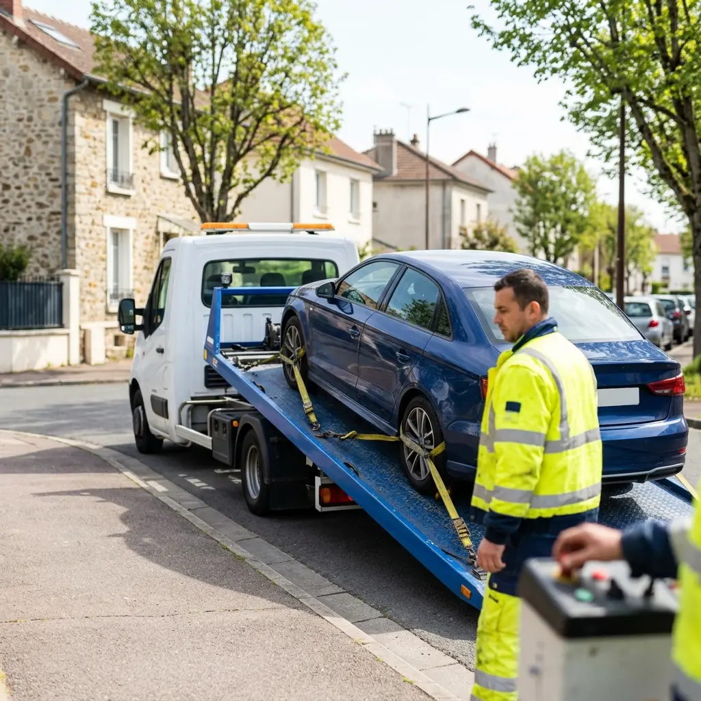 Les gestes essentiels en attendant l'arrivée de la dépanneuse