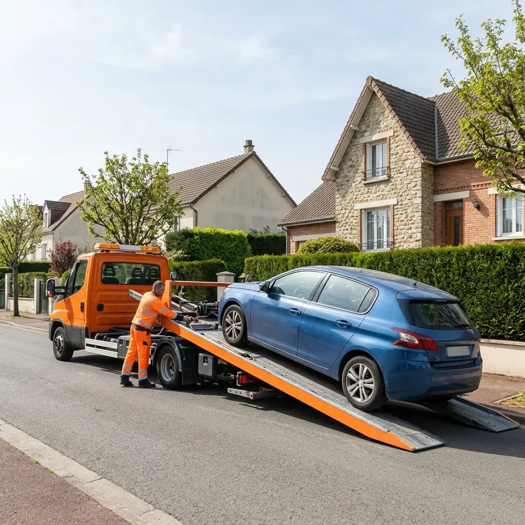 Remorquage voiture Le Thillay (95500)