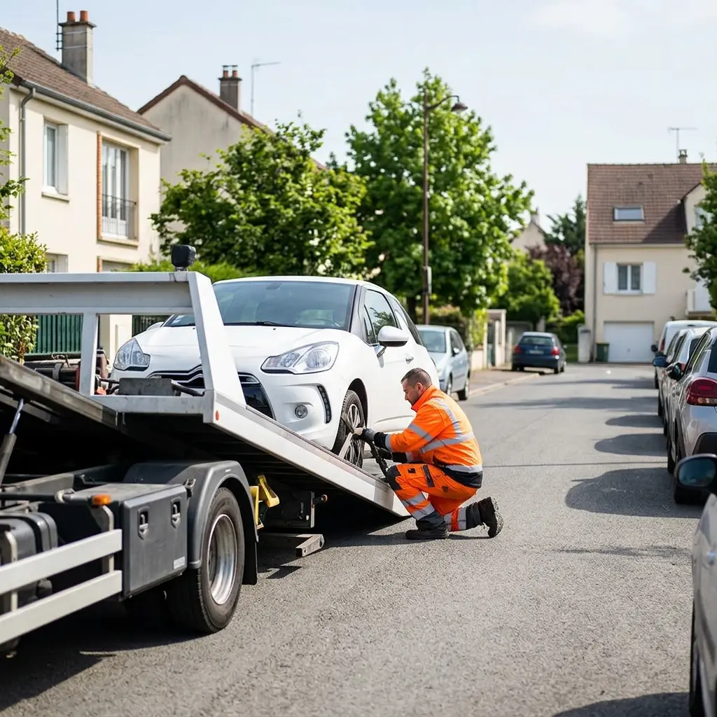 Remorquage voiture Éragny (95610)
