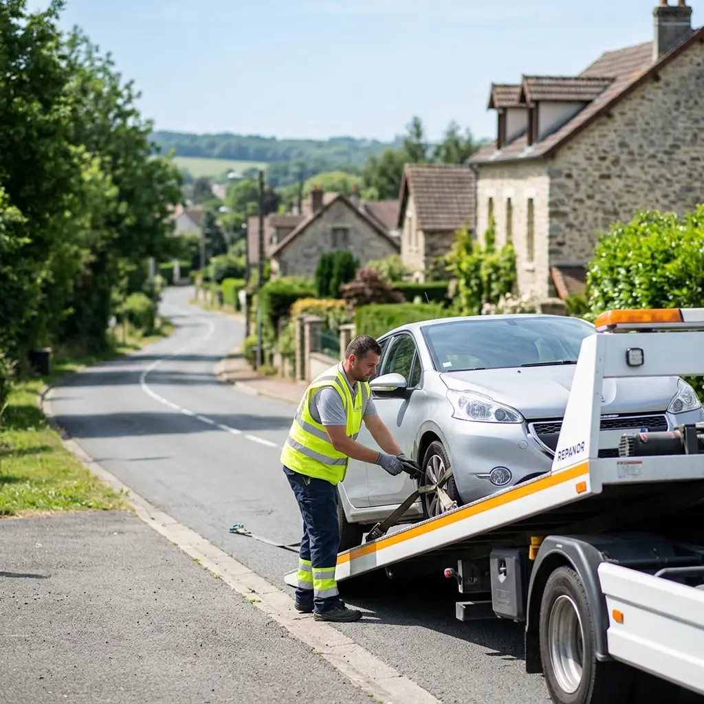 Remorquage voiture Parmain (95620)