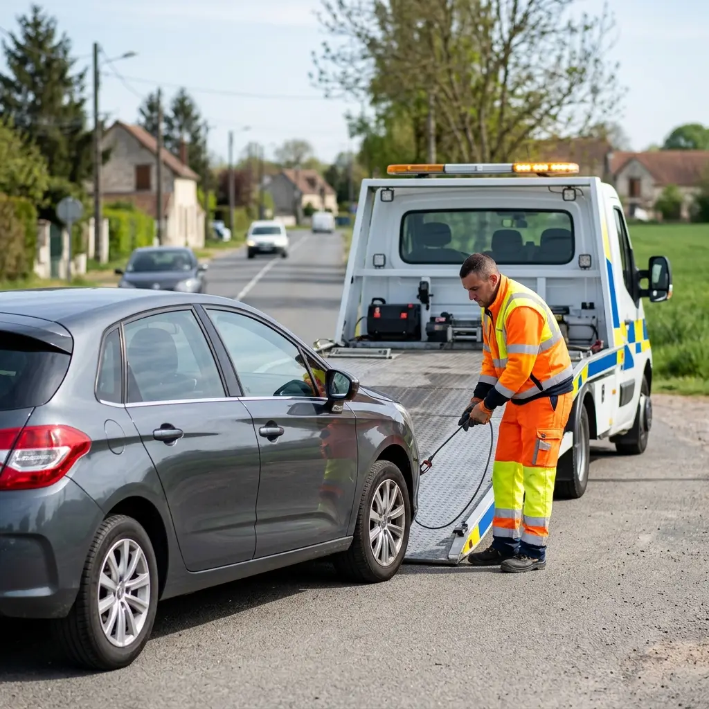 Pourquoi nous choisir pour votre remorquage voiture à Mériel