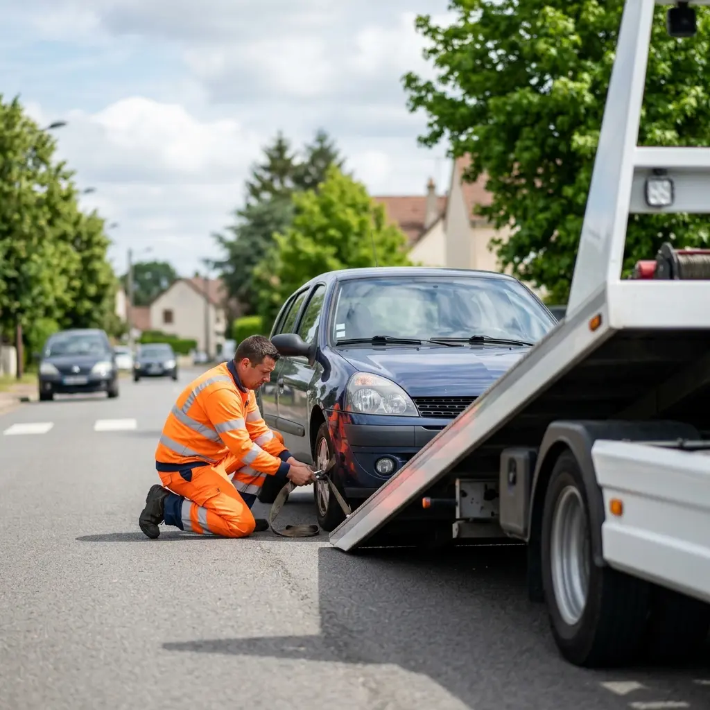 Précautions lors d'une panne auto