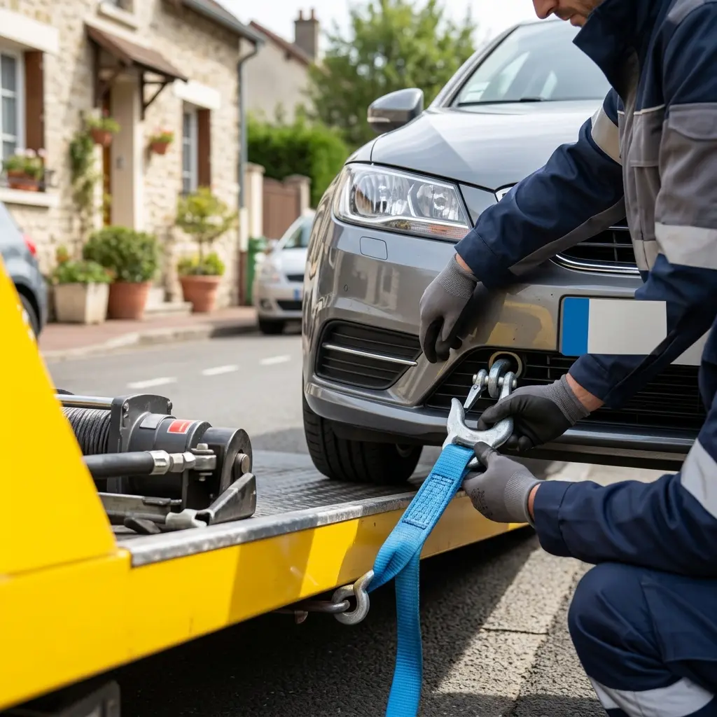 Comment se déroule le remorquage voiture à Montlignon ?