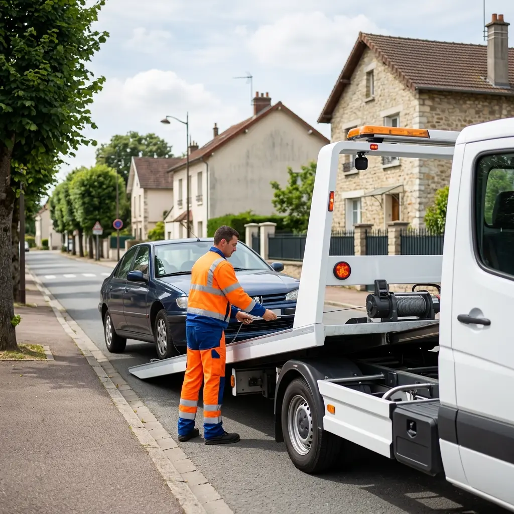 Remorquage voiture Bruyères-sur-Oise (95820)
