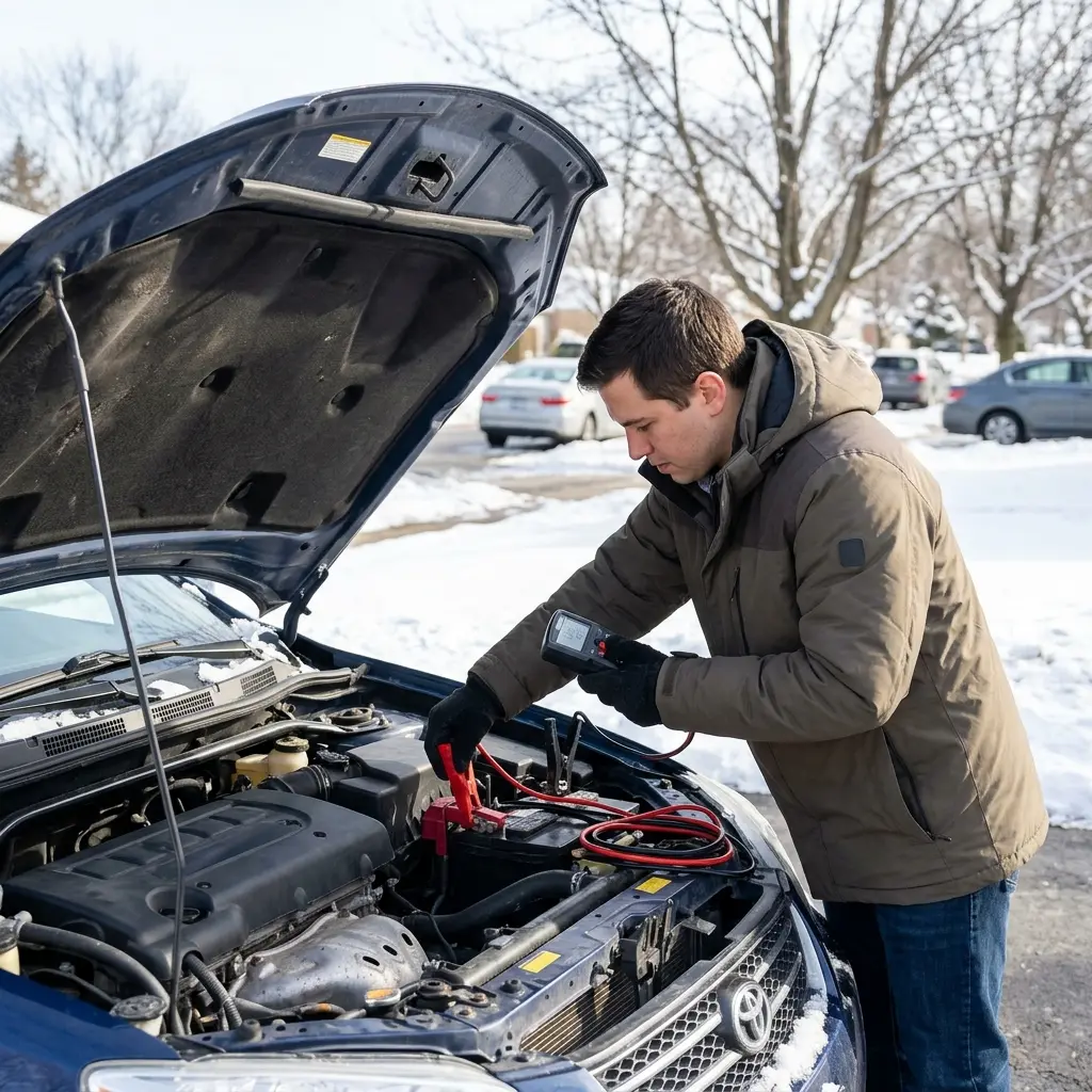 Entretien hivernal : évitez la panne de démarrage et le dépannage