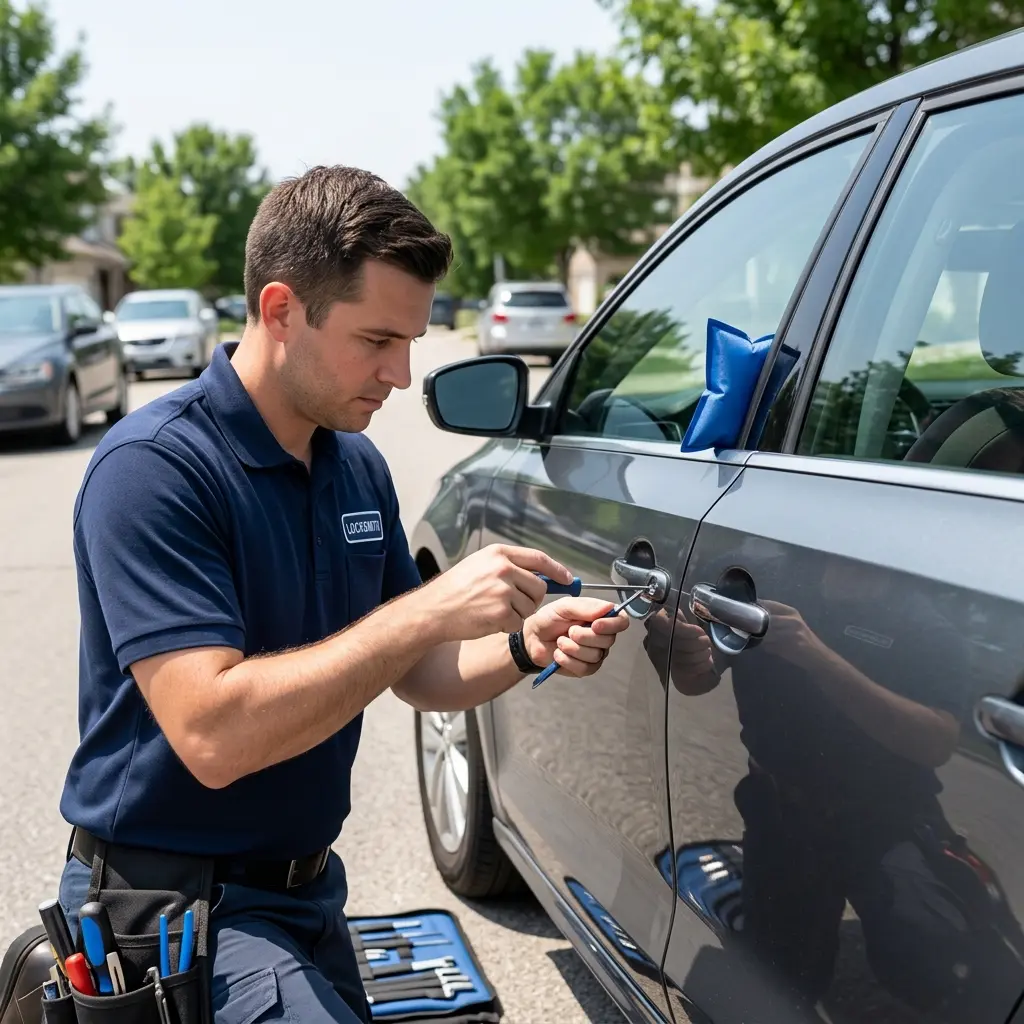 Ouverture de porte auto : les techniques de secours sans dégâts