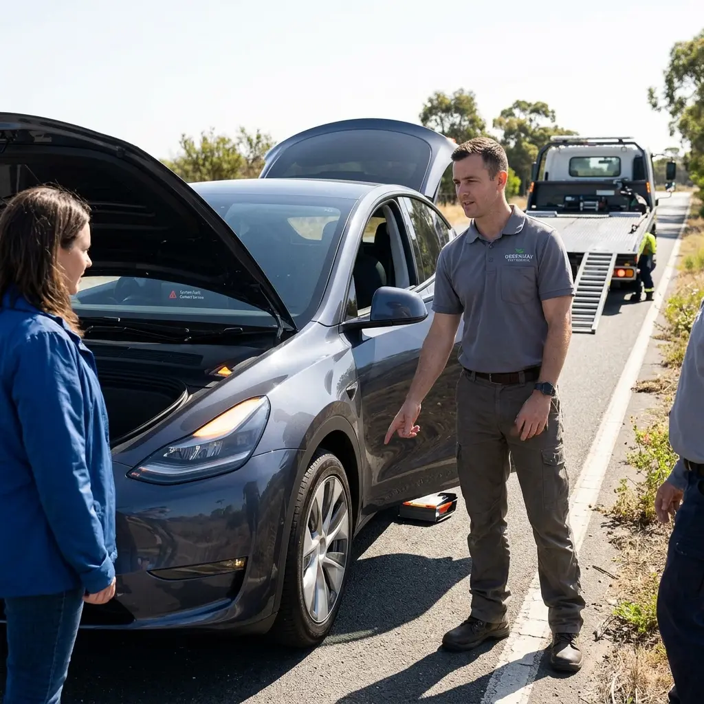 Véhicule électrique : les spécificités du dépannage et remorquage