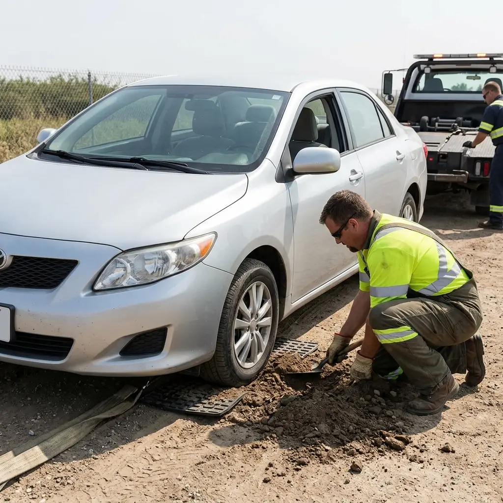 Remorquage et parking : comment sortir un véhicule coincé