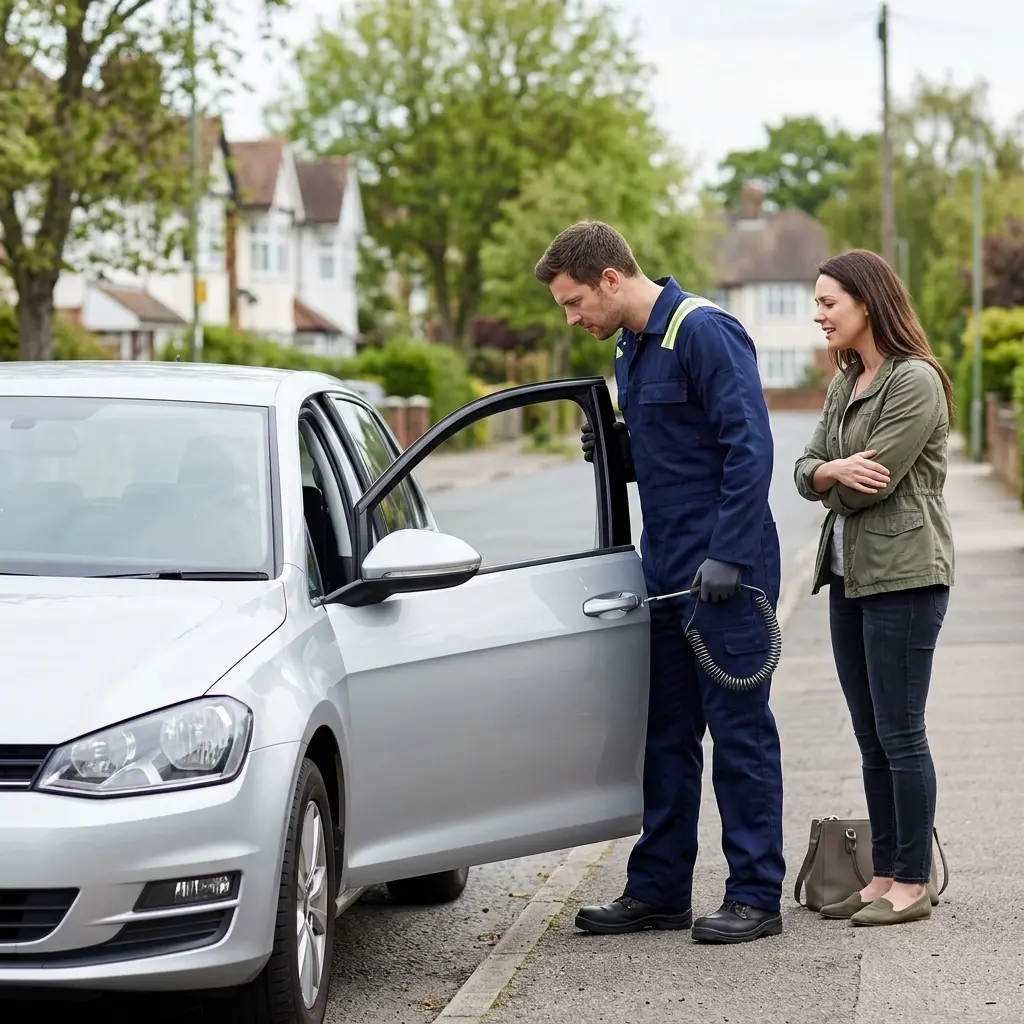 Ouverture de porte voiture : que faire si vos clés sont bloquées ?