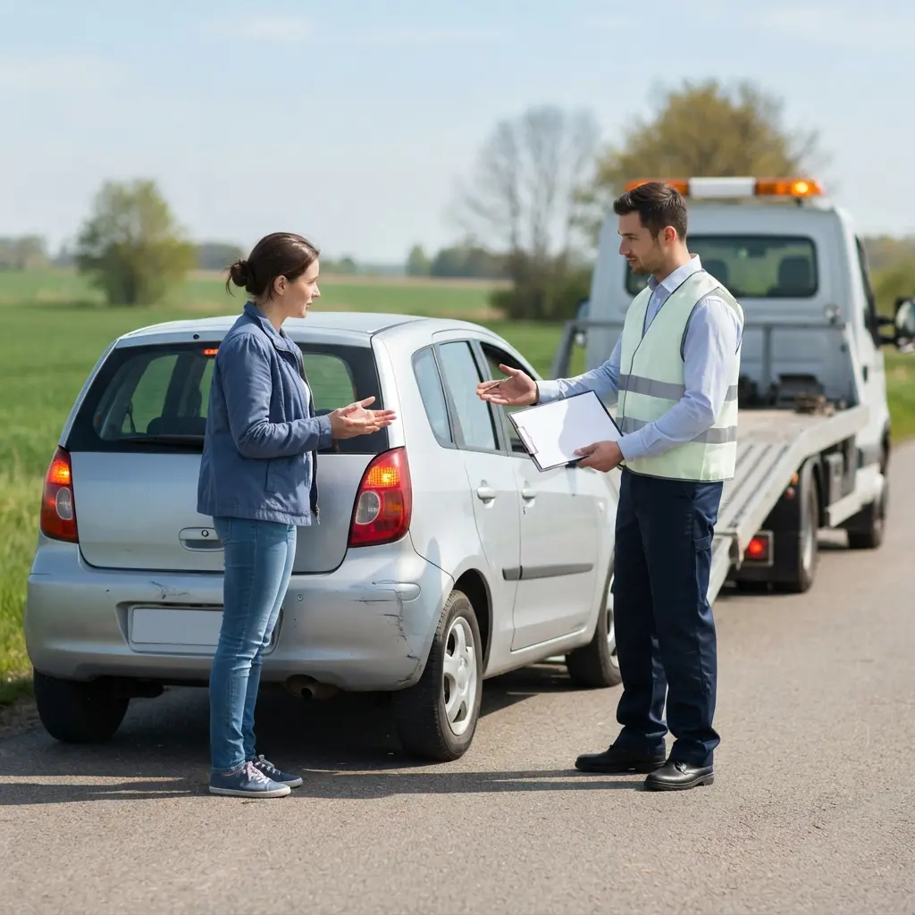 Dépannage auto : les réflexes à adopter après un accident léger